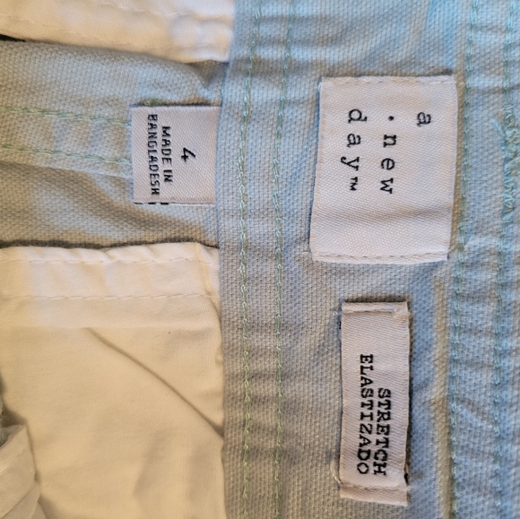 A New Day sage green wide leg cropped pants - Picture 9 of 10